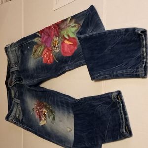 Guess Womens Jeans Size 25 Color Purple and BLUE